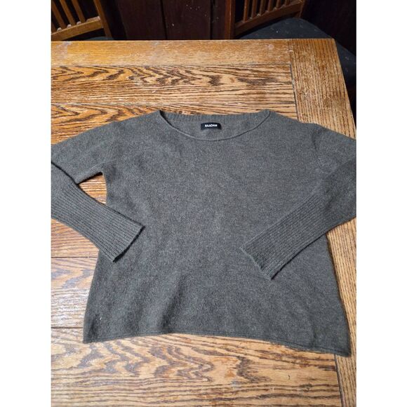 Nadaam grey Crewneck Cashmere sweater sz Small - Picture 1 of 4